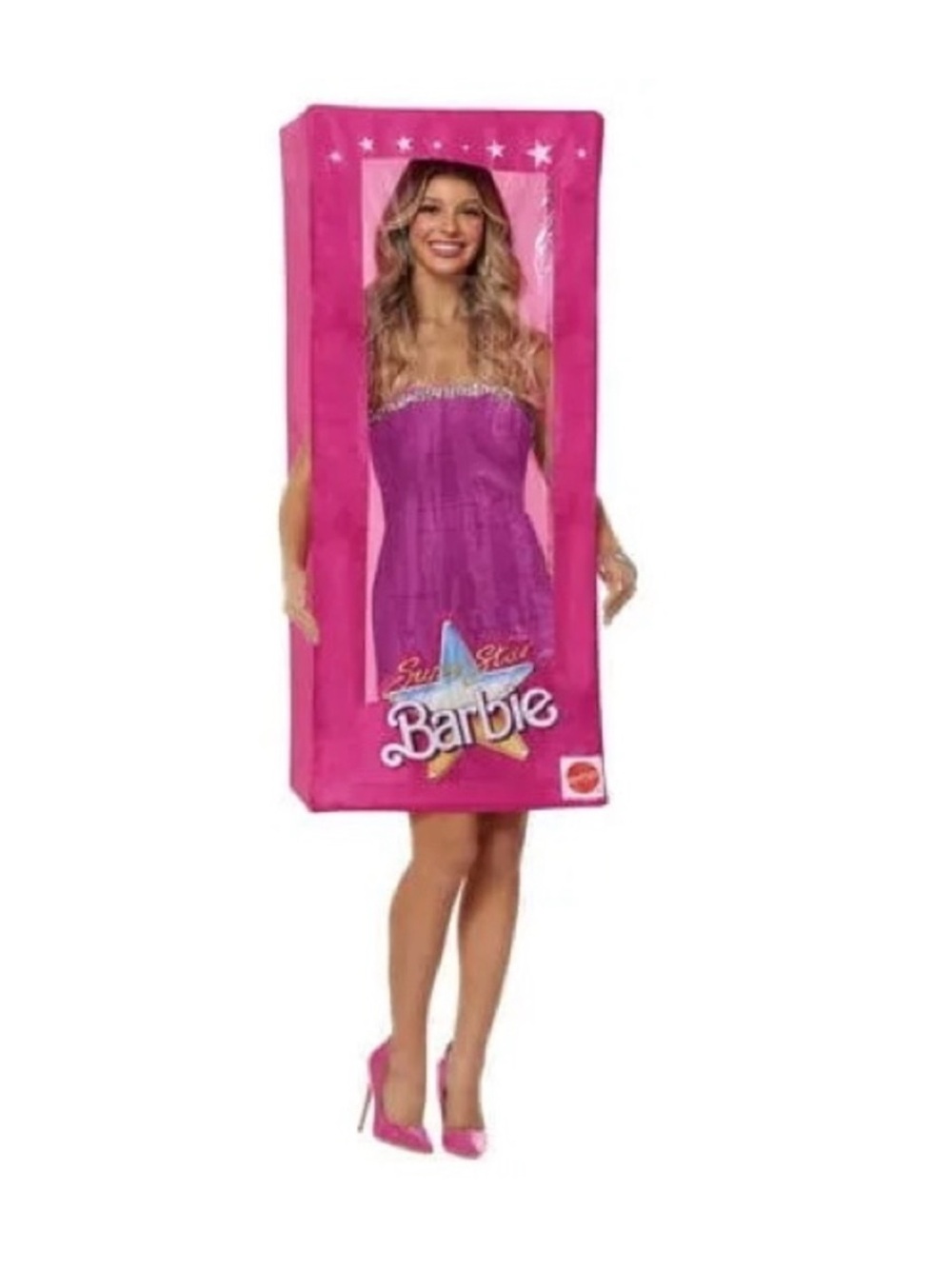 Barbie Pink and White Barbie Box Costume